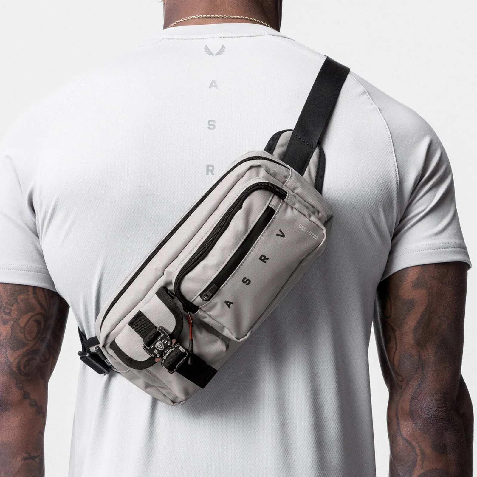 0703. Cordura® Tech Crossbody Pack - Chai