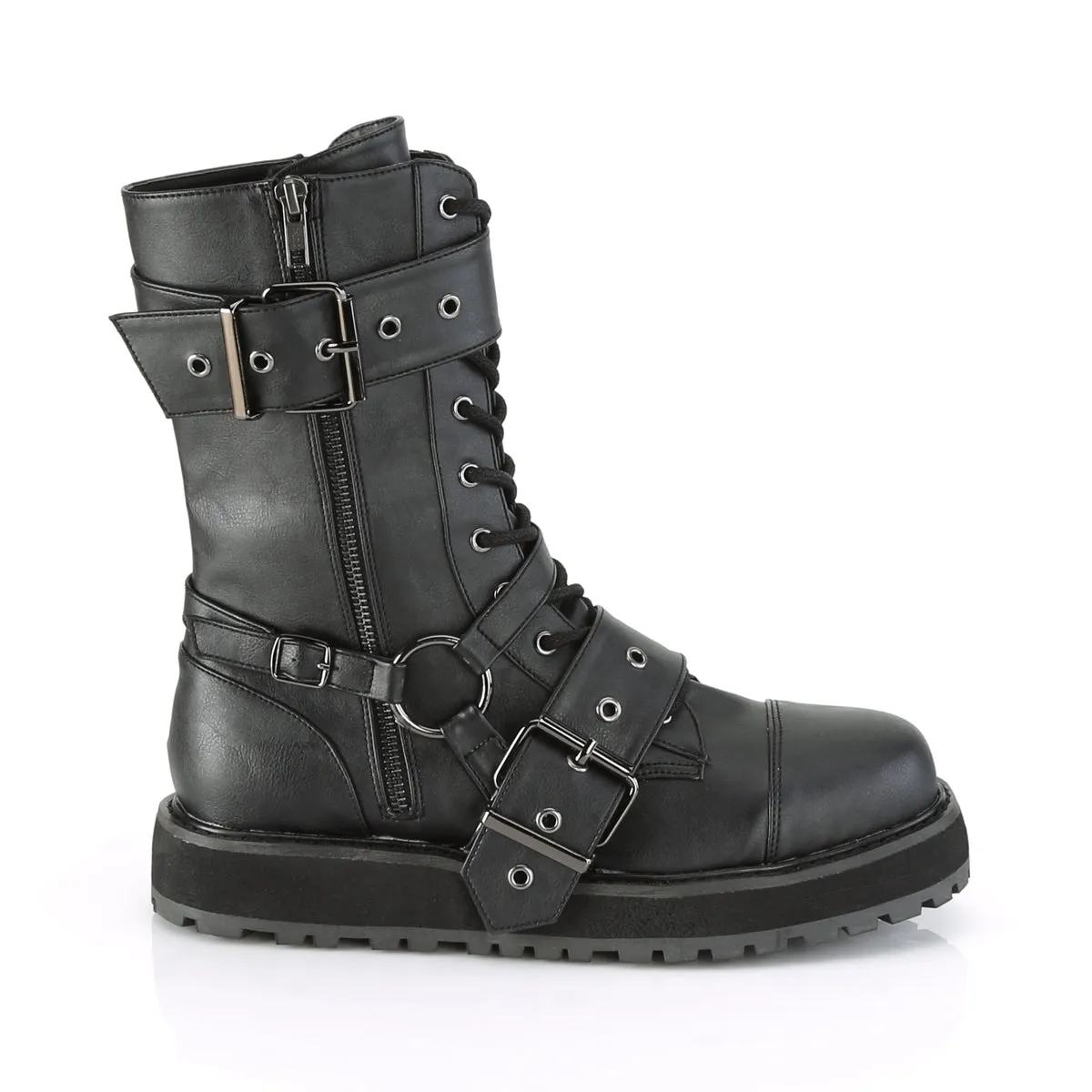 1 Inch Platform VALOR-220 Black Pu