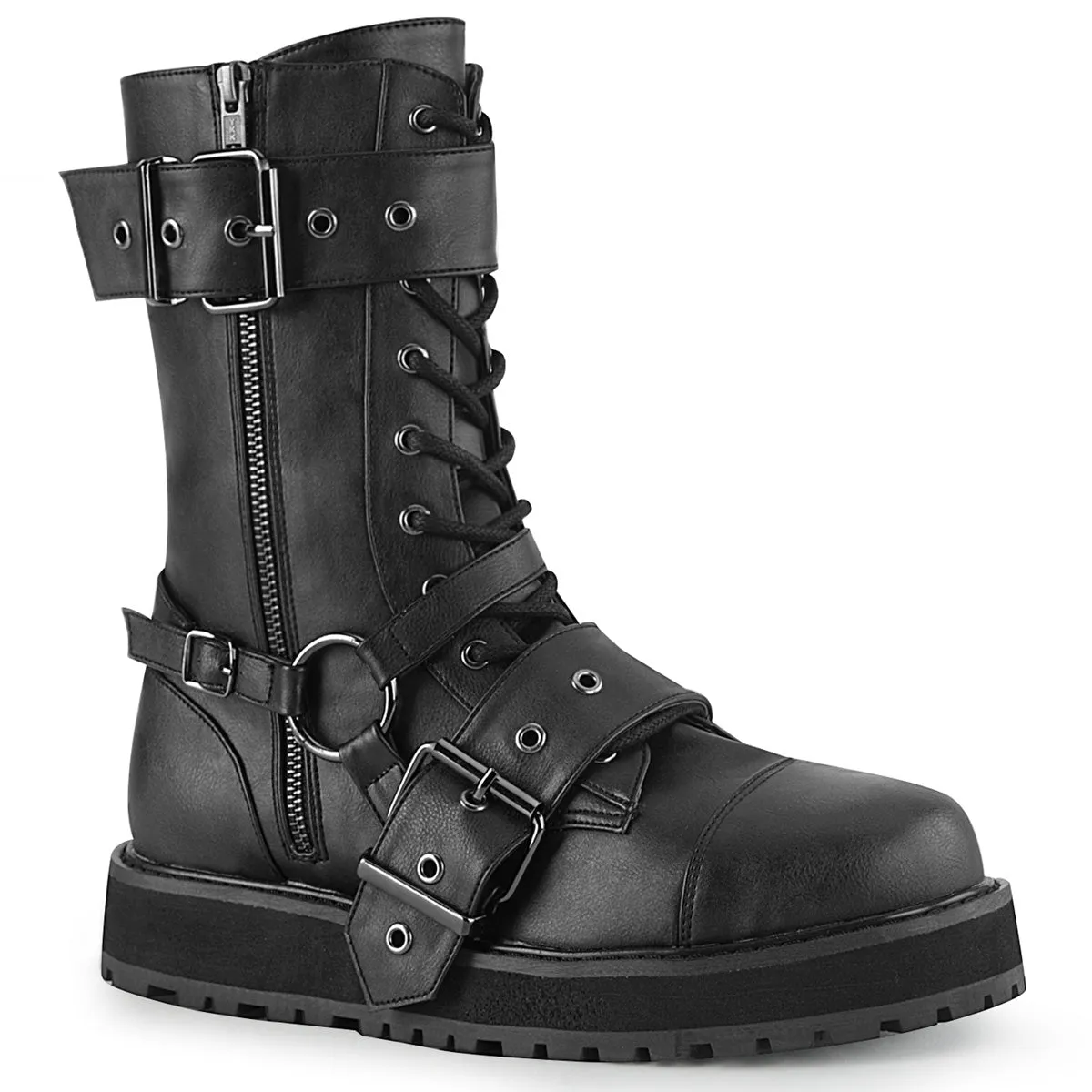 1 Inch Platform VALOR-220 Black Pu