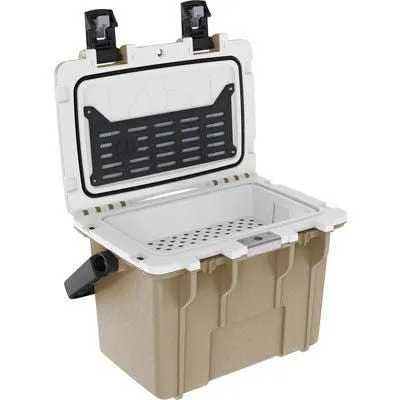 14QT Personal Cooler - Tan/White