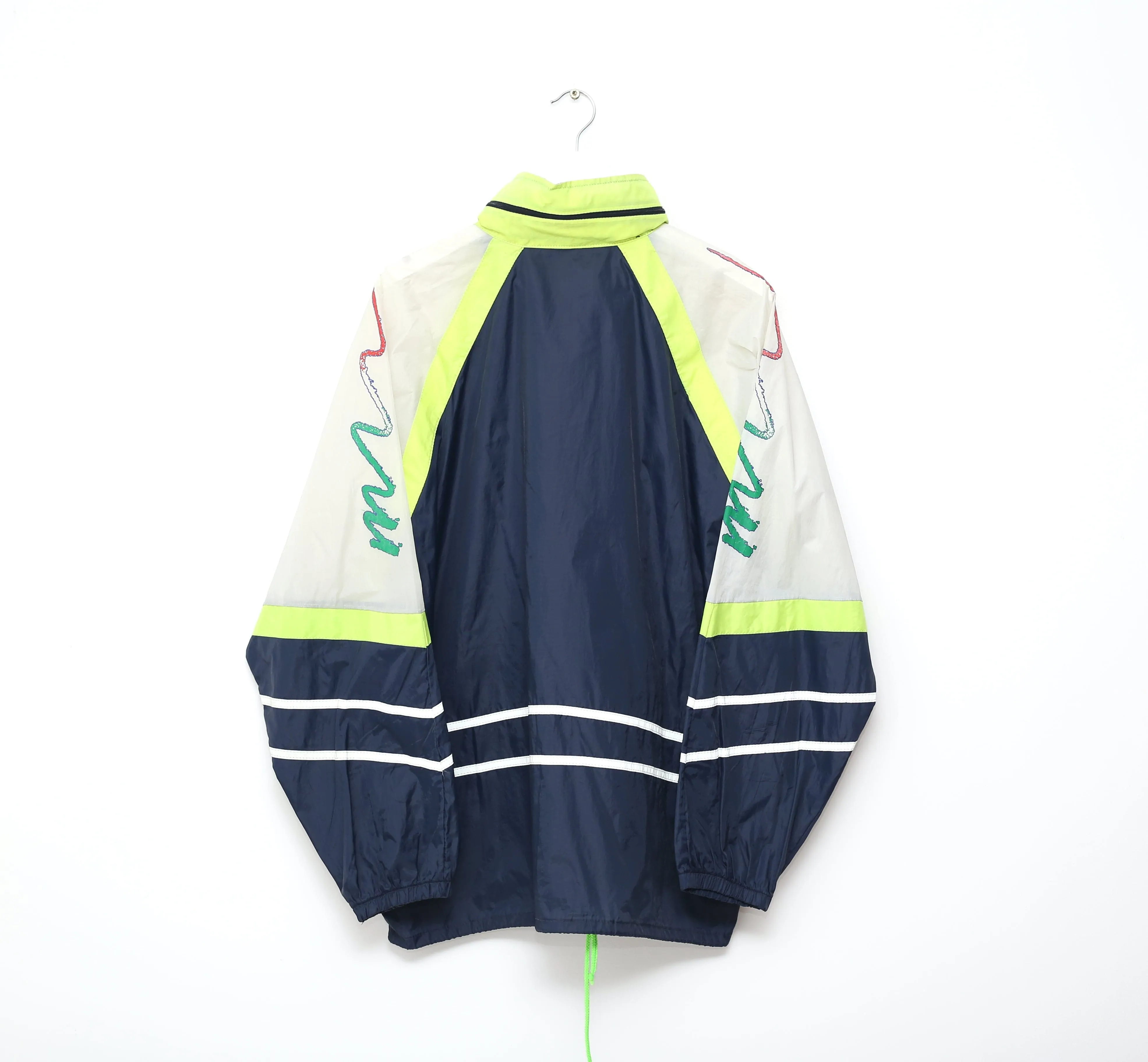 1990/92 ITALY Vintage Diadora Rain Coat Jacket Windbreaker (XL)