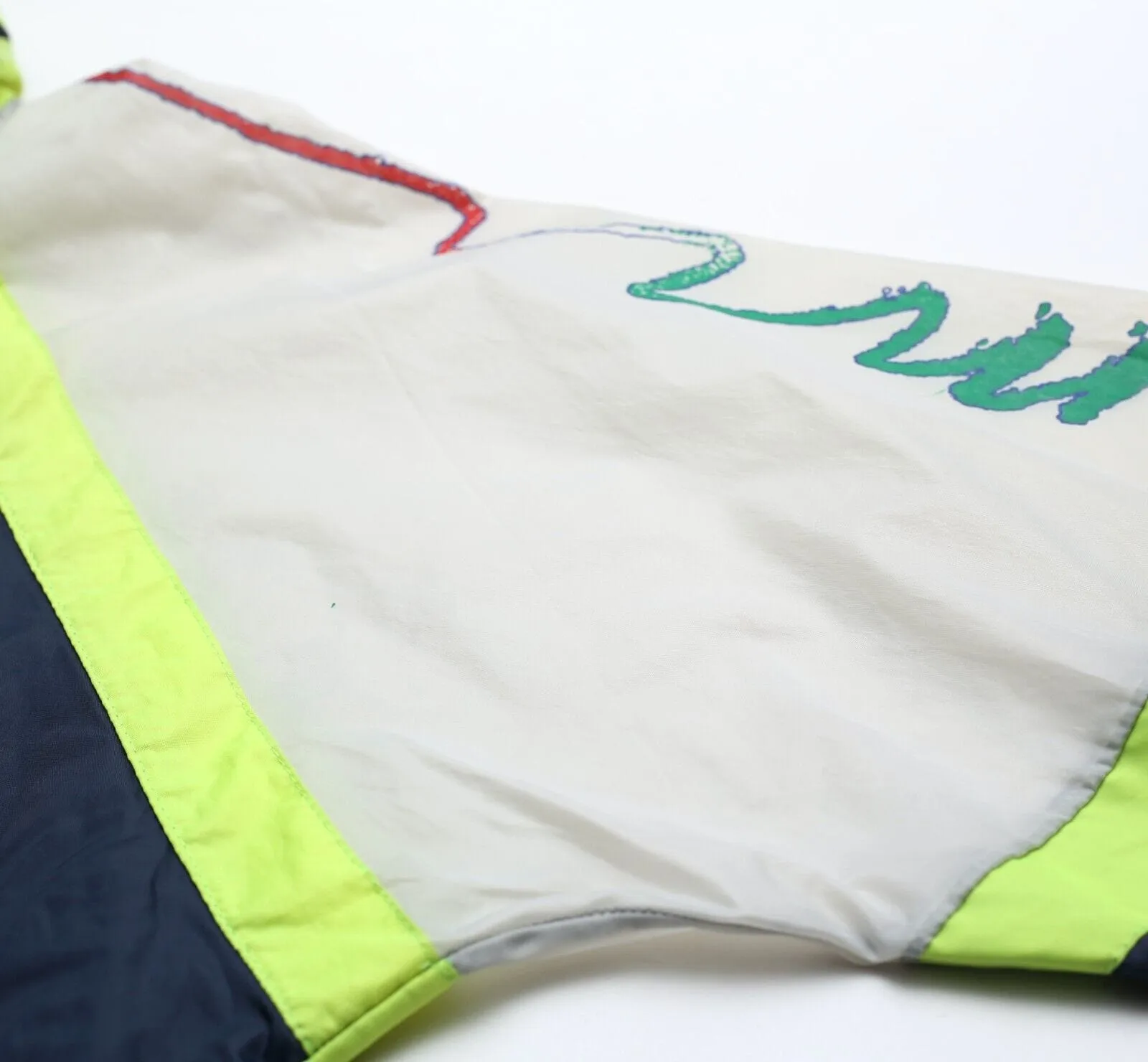 1990/92 ITALY Vintage Diadora Rain Coat Jacket Windbreaker (XL)