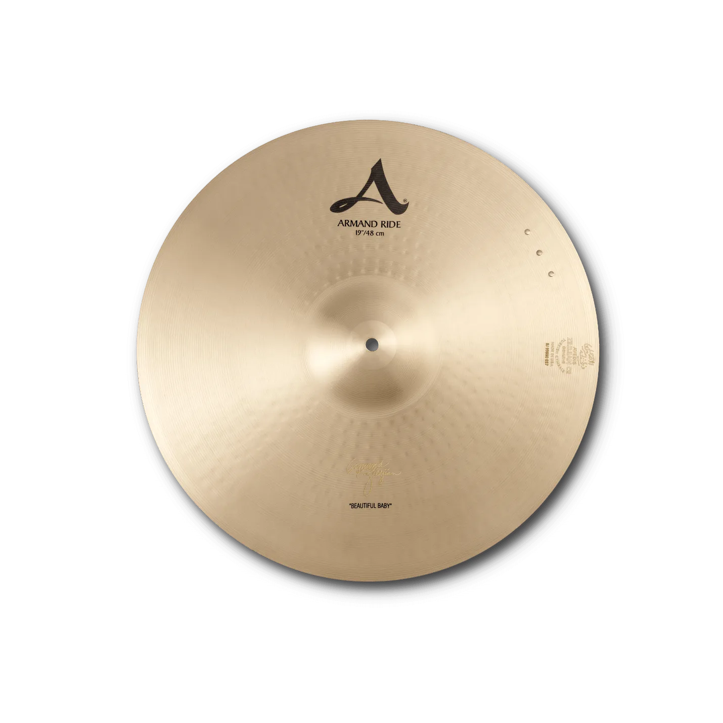 19" A Zildjian Armand Beautiful Baby Ride