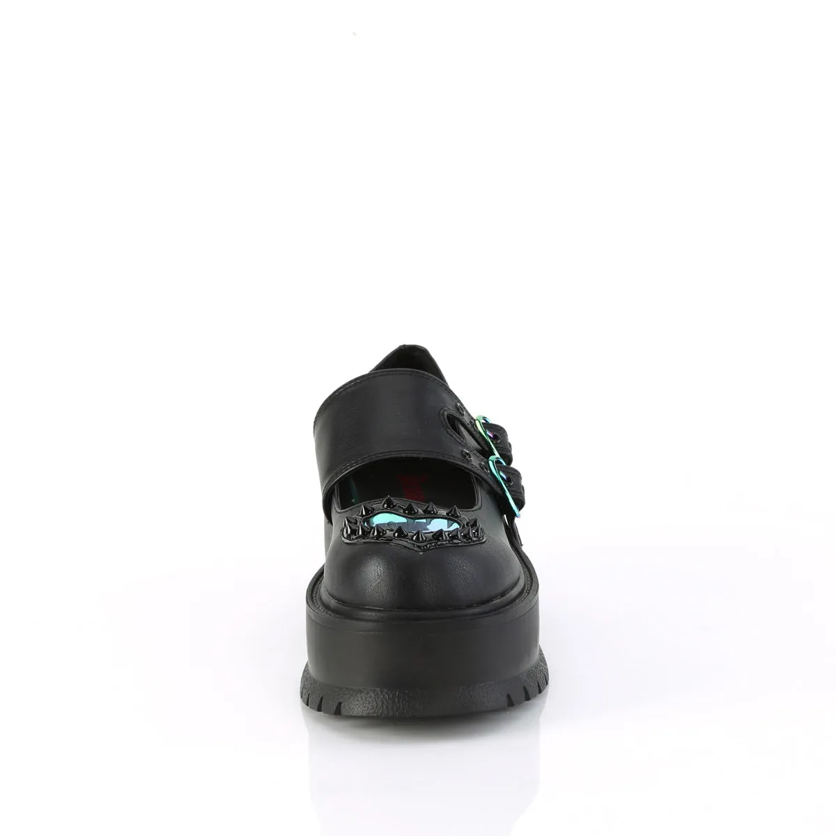 2 Inch Platform SLACKER-25 Black Pu