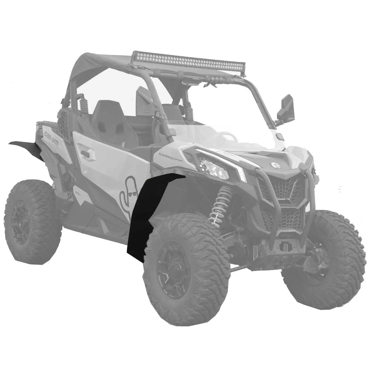 2019-2025 Can-Am Maverick Sport Race-Lite Fender Flares