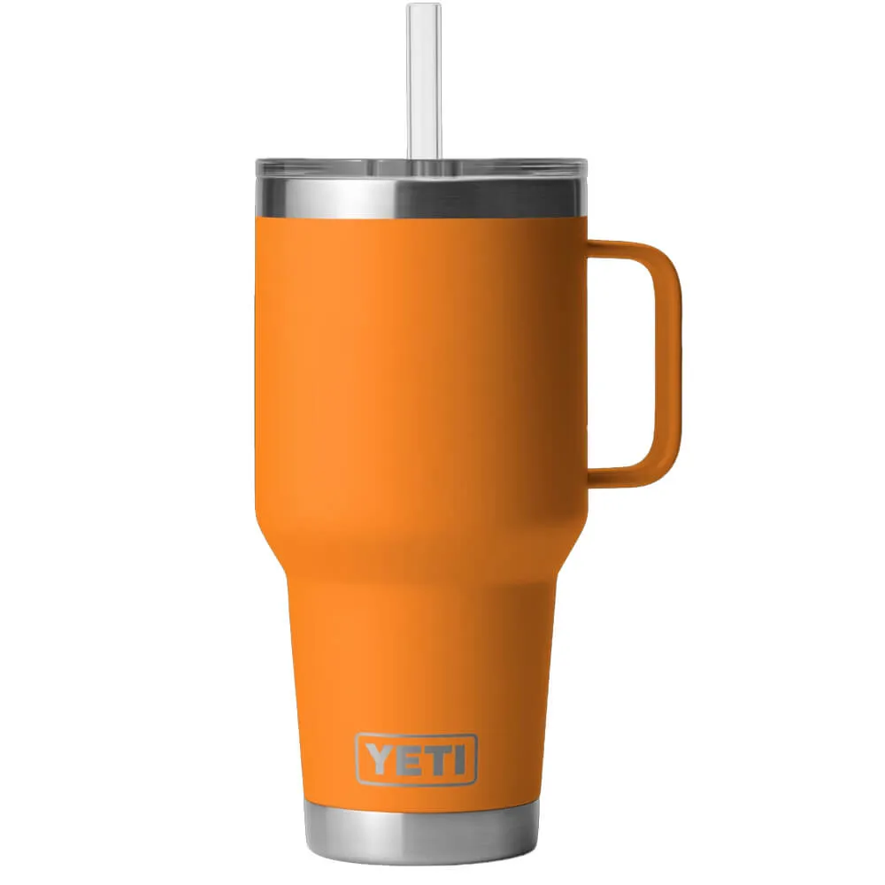 21071501820 TERMO RAMBLER 35oz STRAW MUG KING CRAB ORANGE MARCA YETI