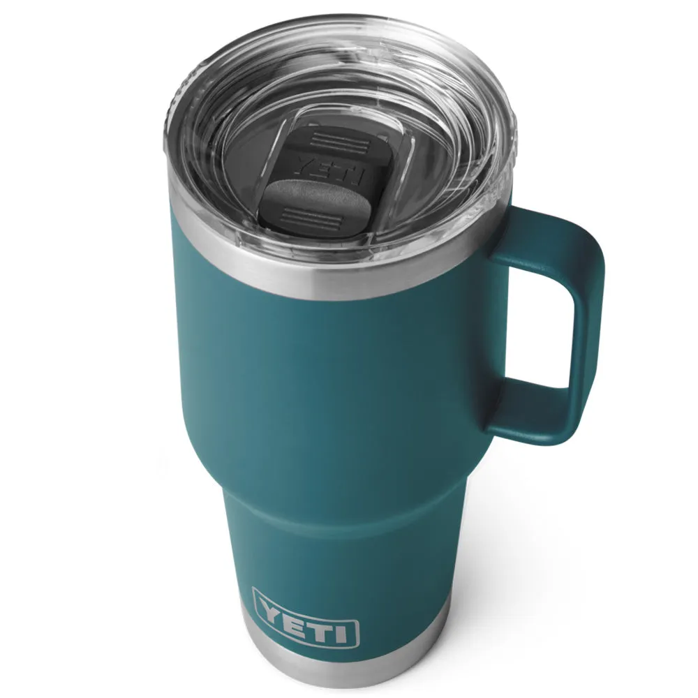 21071502572 TAZA RAMBLER 30oz TRAVEL MUG CON TAPA STRONGHOLD AGAVE TEAL MARCA YETI