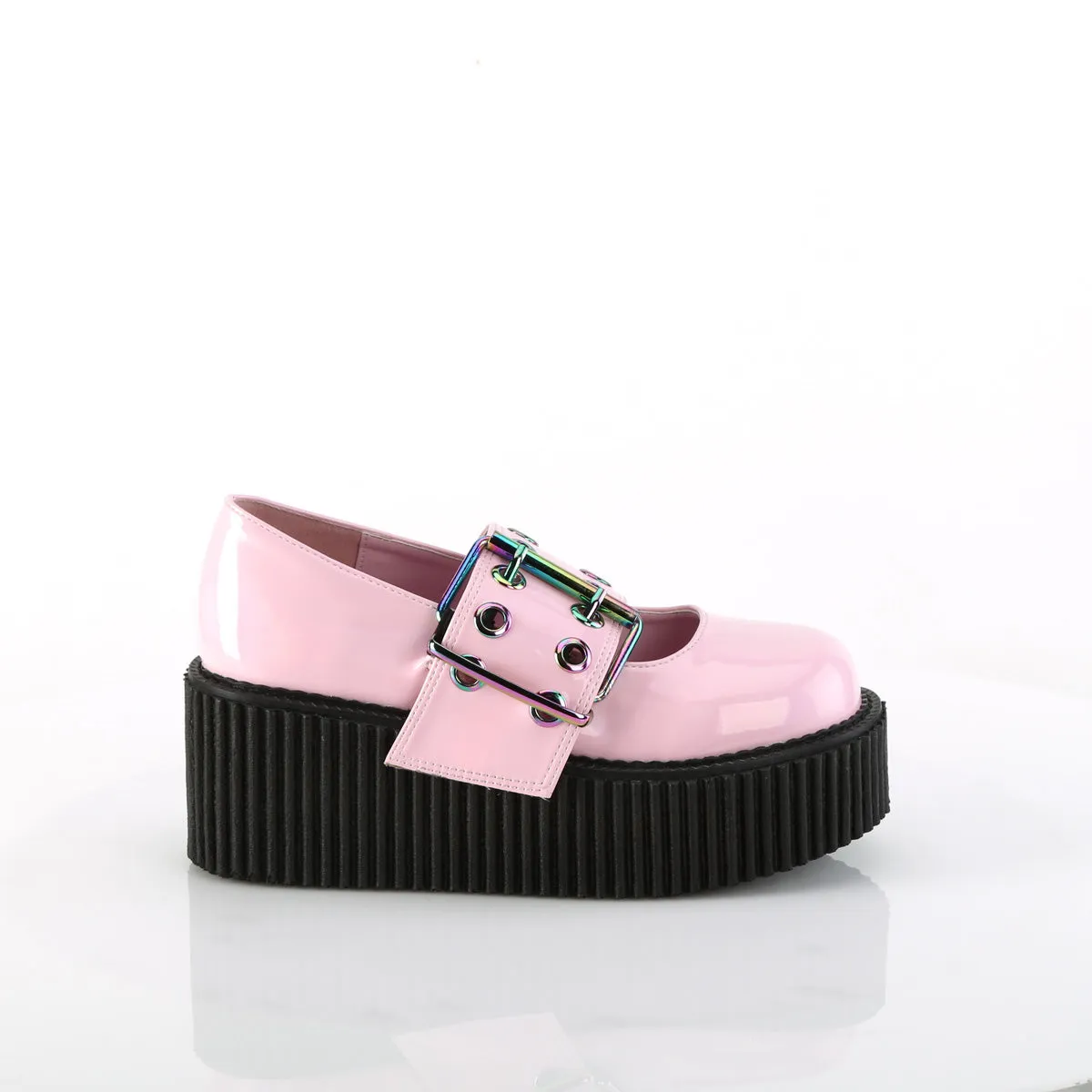 3 Inch Platform CREEPER-230 Baby Pink Patent