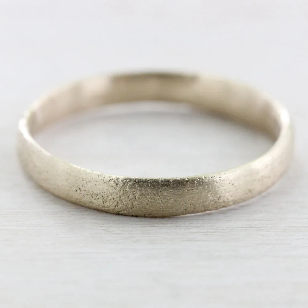 3mm Wide Ancient Band •