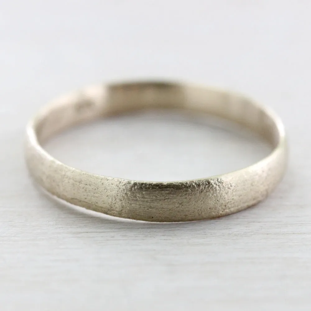 3mm Wide Ancient Band •