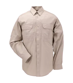 5-11 Taclite Pro L/S Shirt Tdu Khaki Men Tactical Longsleeve Beige 72175-162