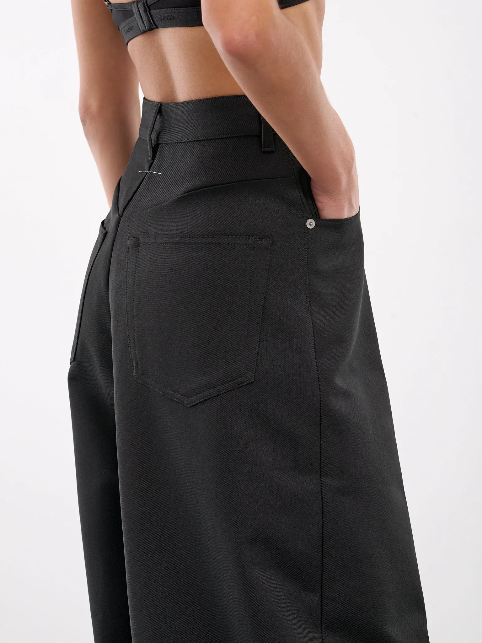 5-Pocket Trousers (S62LB0173-M35222-BLACK)