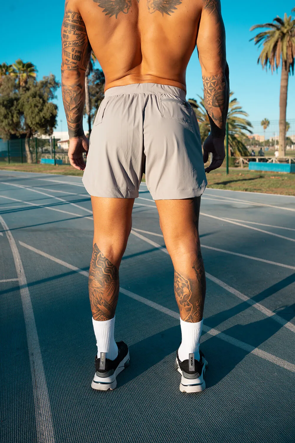 5" Viper Code Shorts - Grey