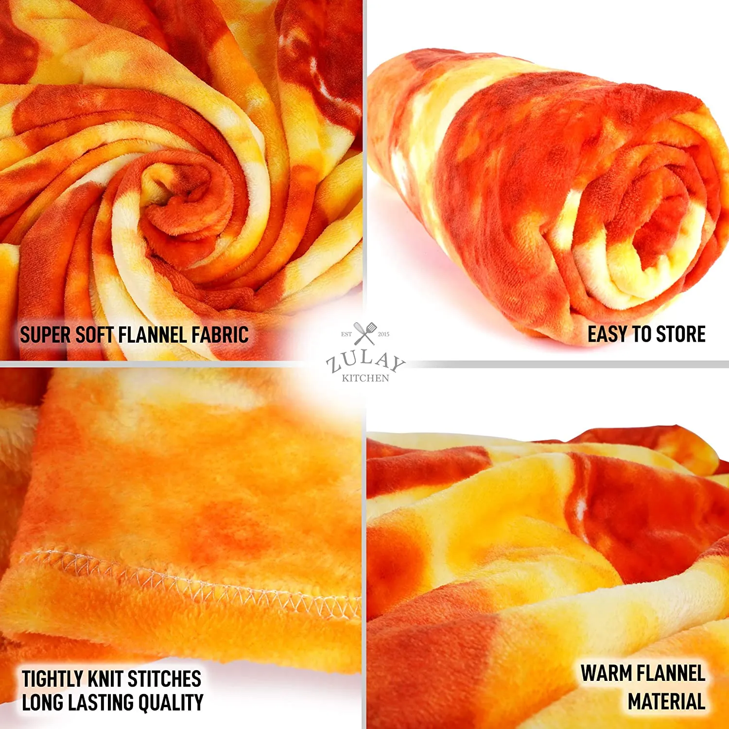 (60 Inch) Giant Loaded Pizza Blanket