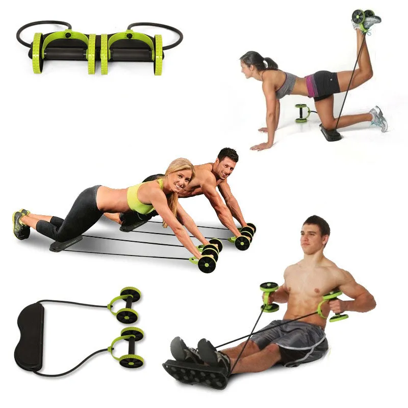 AB Wheels Roller Stretch Gym Trainer