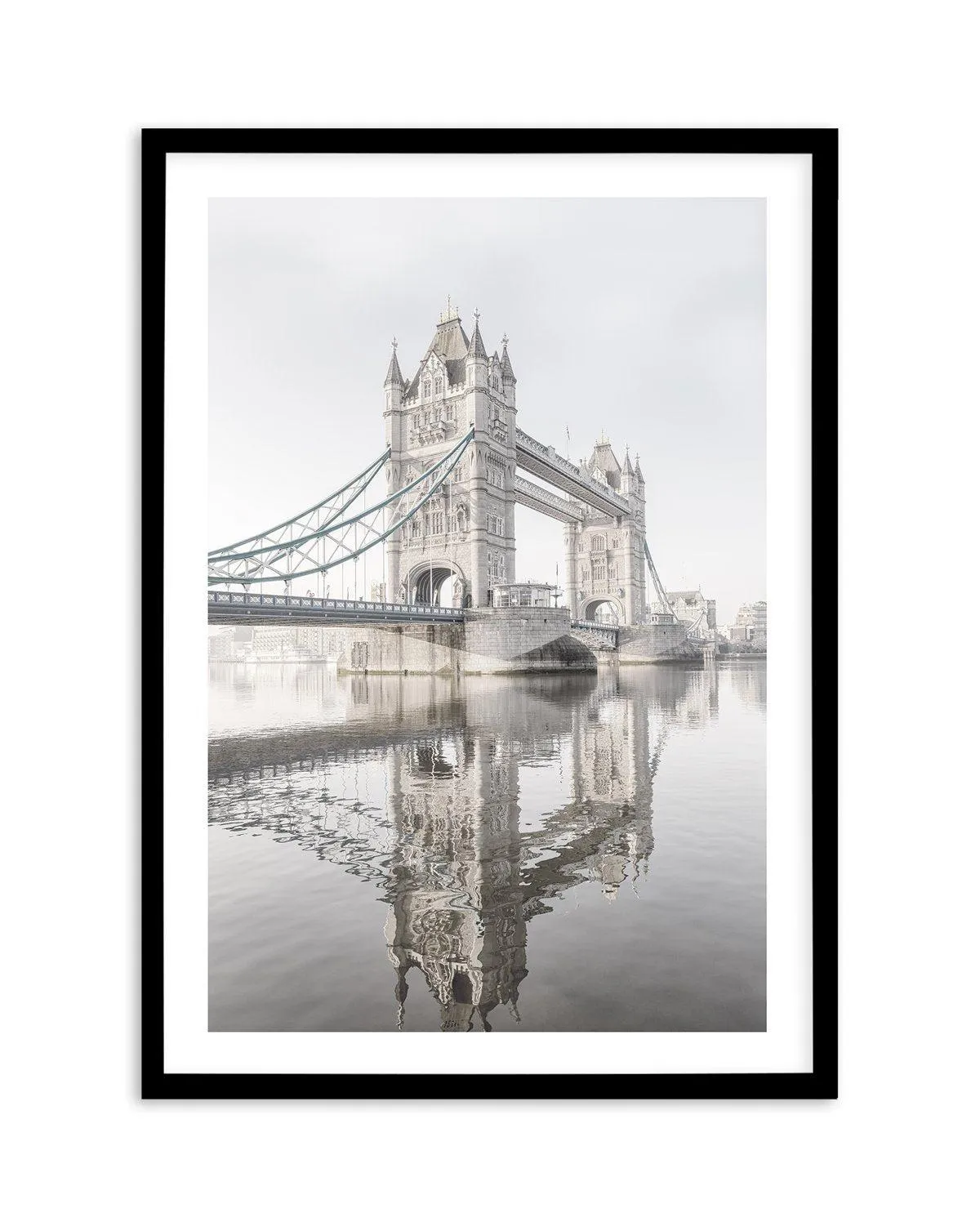 Across the Thames, London Art Print