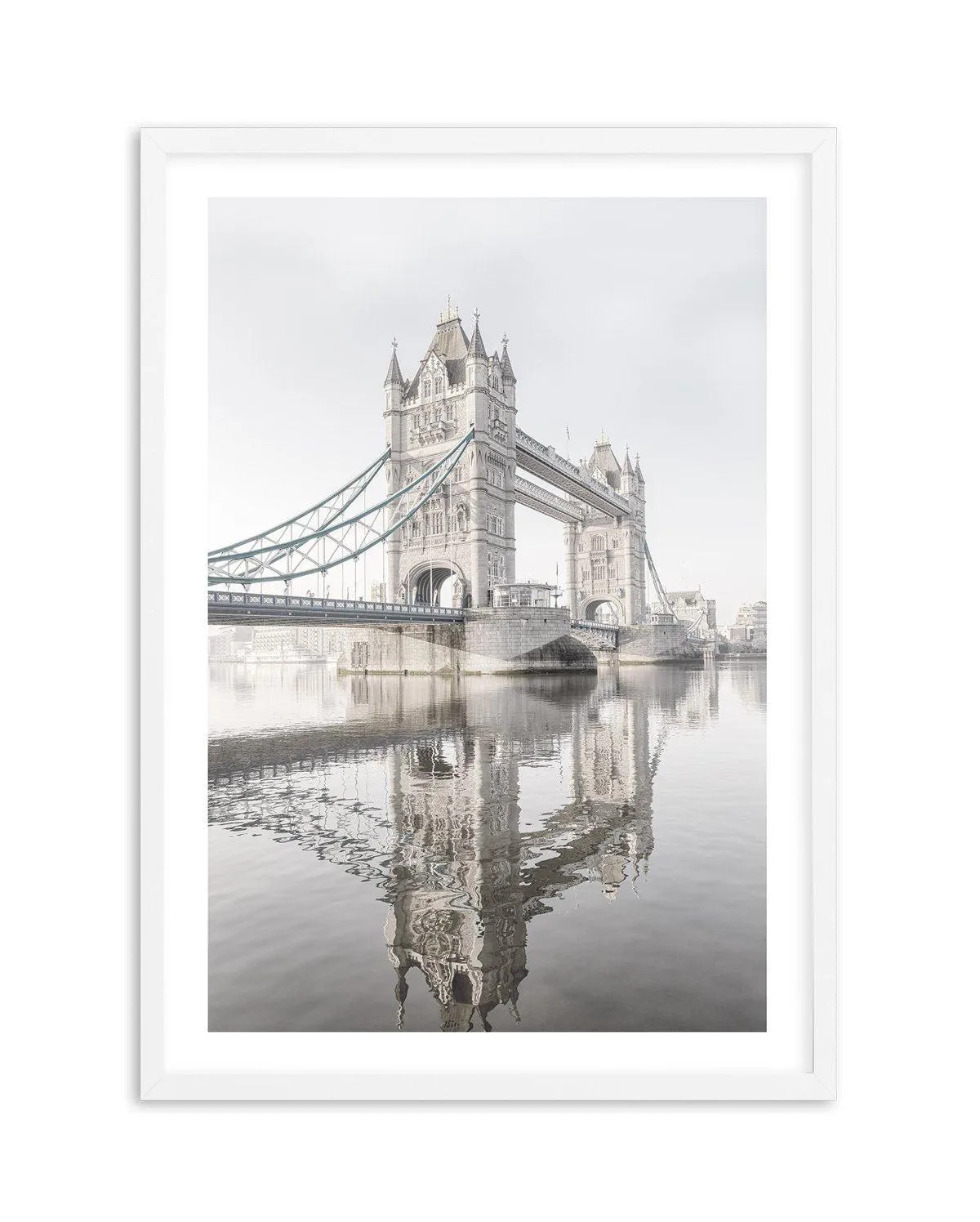 Across the Thames, London Art Print