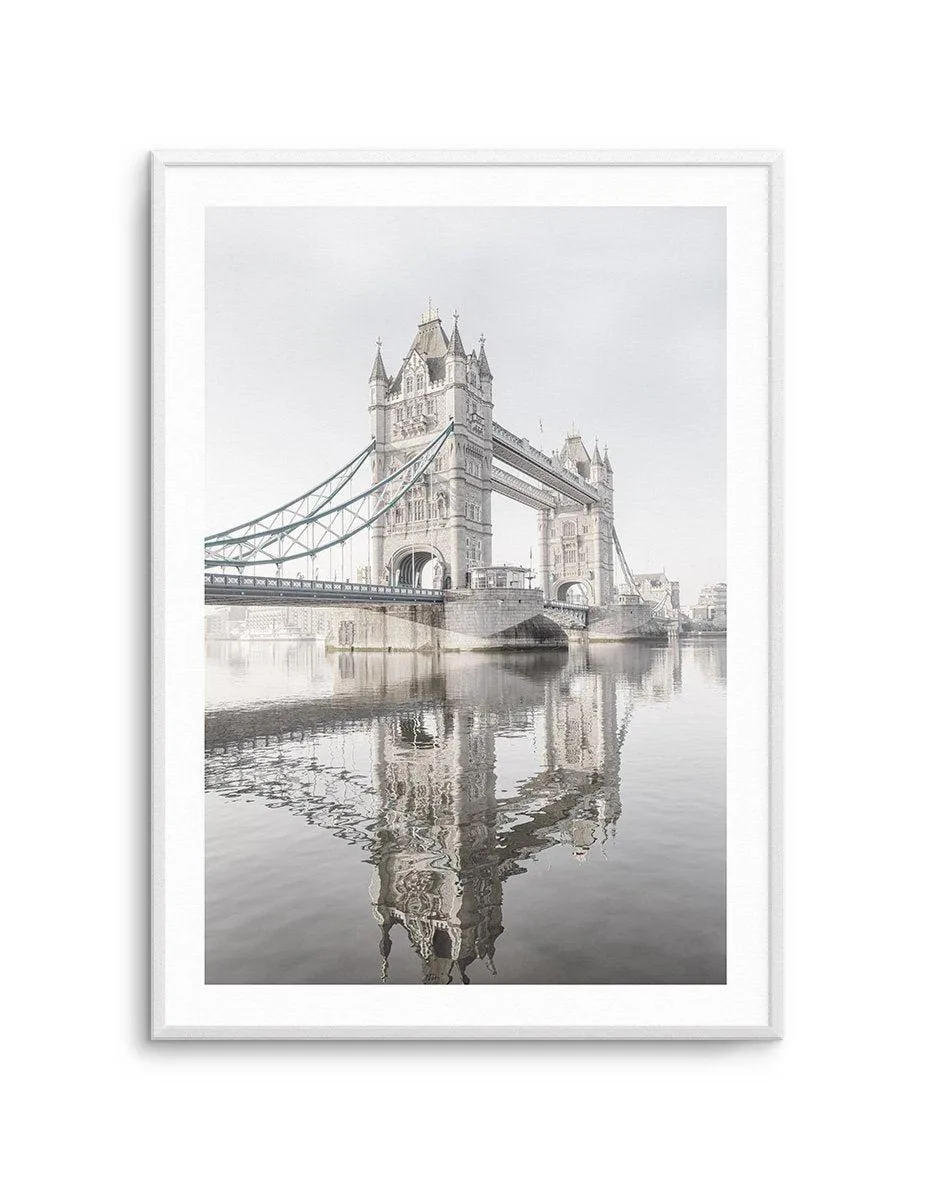 Across the Thames, London Art Print