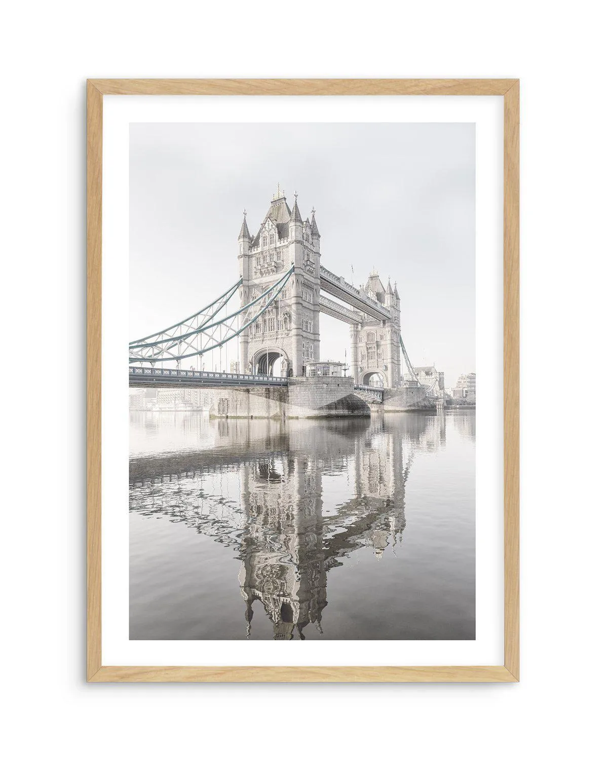 Across the Thames, London Art Print