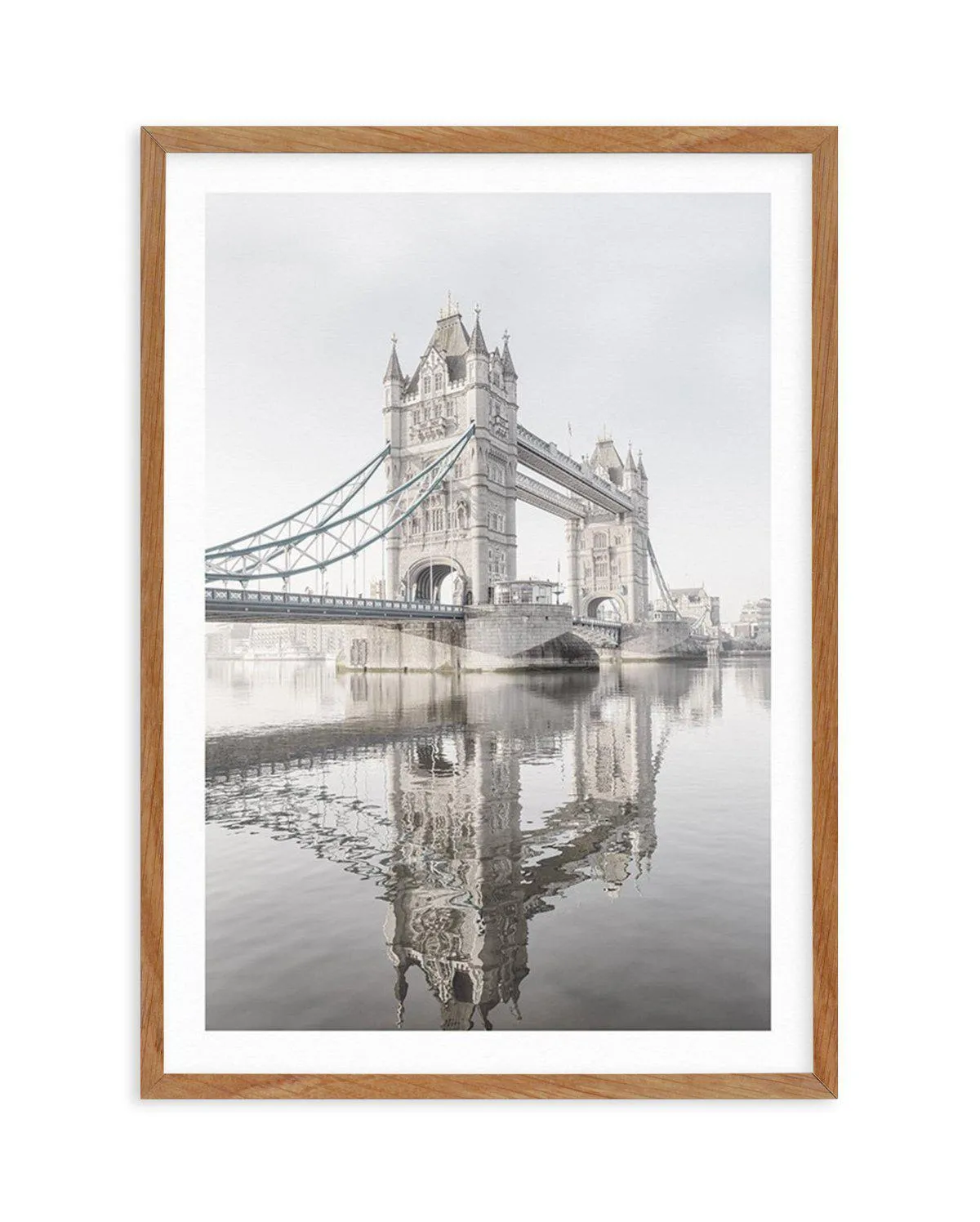 Across the Thames, London Art Print