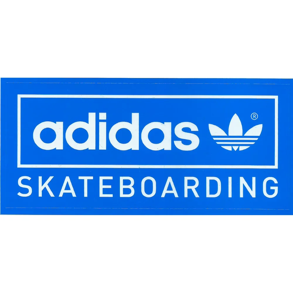 Adesivo Adidas Skateboarding 02