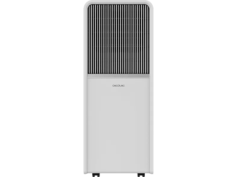 Aire acondicionado portátil - Cecotec ForceClima 12650 Style Heating, 3000 fg/h, 28 m², 5 modos, Deshumidificador, Bomba de calor, Mando, White