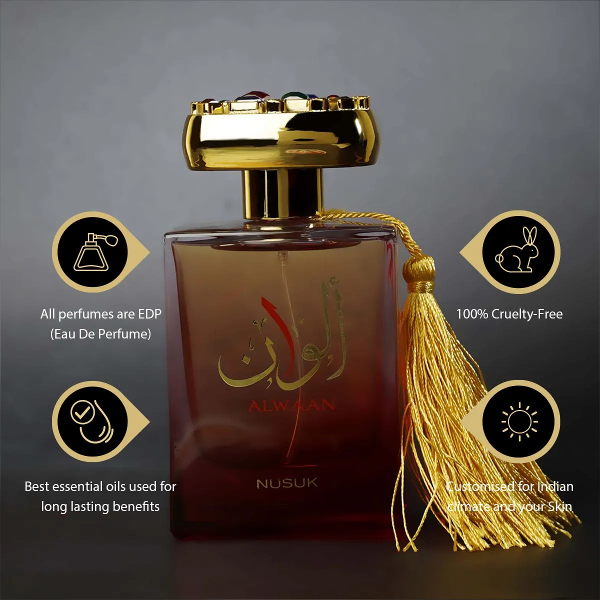 Alwaan Nusuk Edp 100Ml Mujer