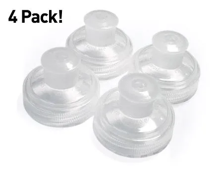 Amphipod Small Push-Pull Replacement Caps (4 Pack)