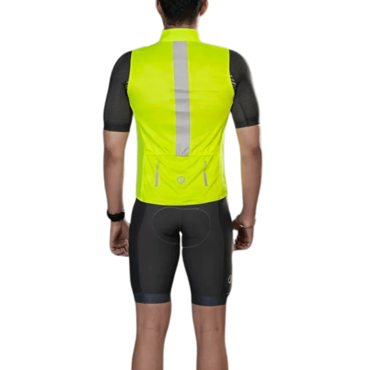 Apace Gilet Sleeveless Cycling Jacket (Neon)