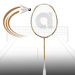 Apacs Z Power 800 RP   Badminton Racquet without Cover, Beige White (5U)