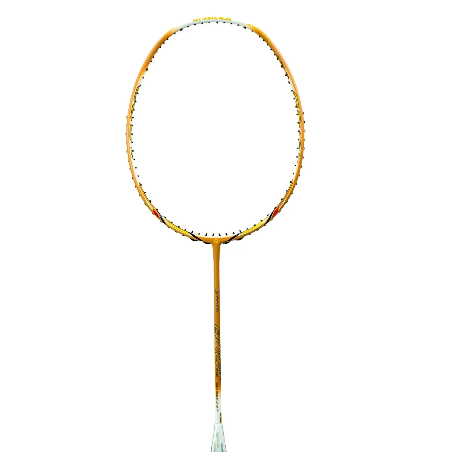 Apacs Z Power 800 RP   Badminton Racquet without Cover, Beige White (5U)