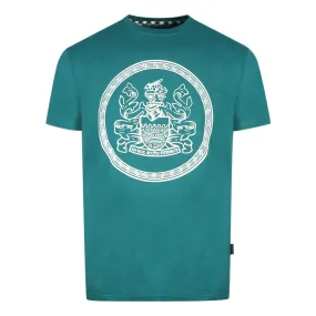 Aquascutum Circle Aldis Logo Green T Shirt