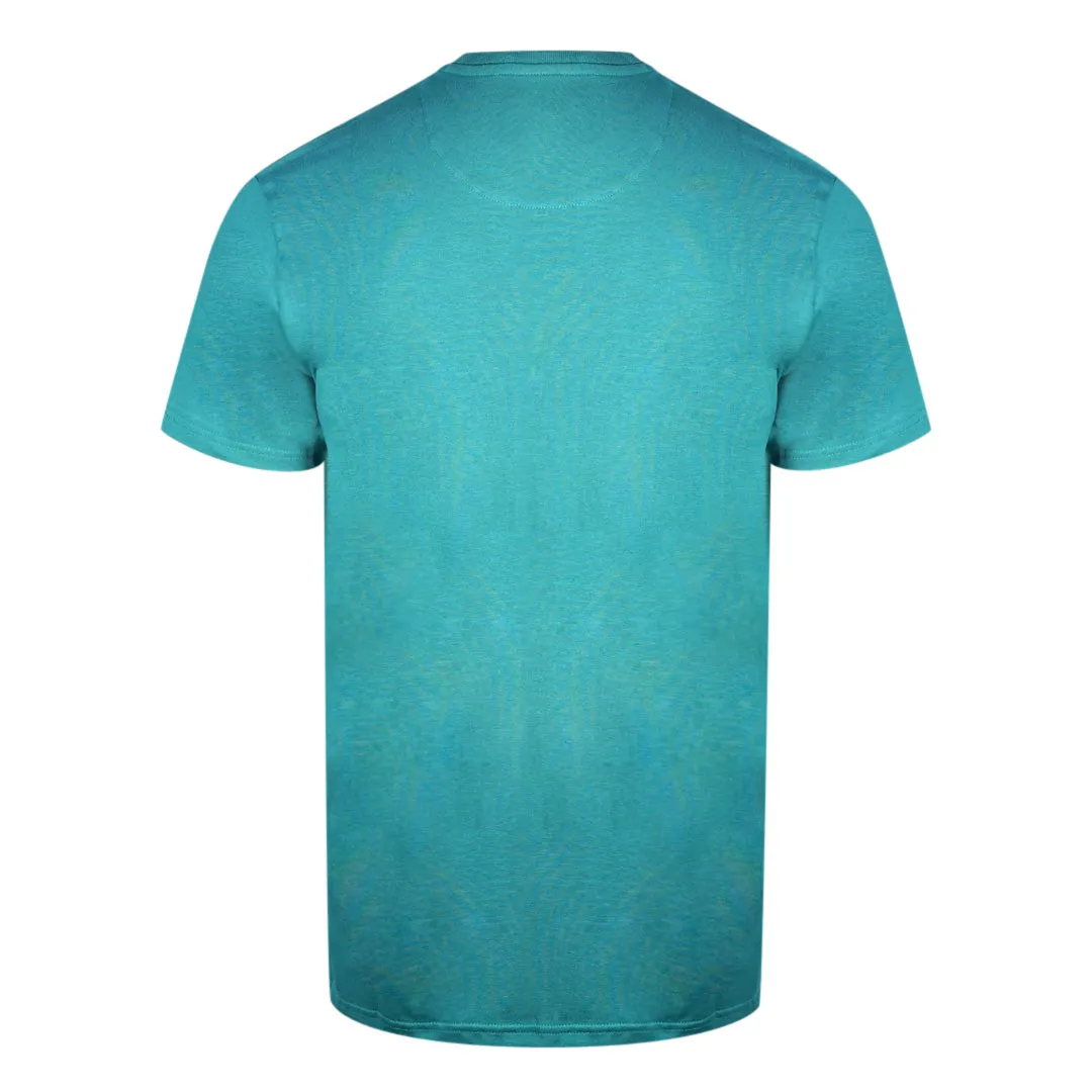 Aquascutum Circle Aldis Logo Green T Shirt