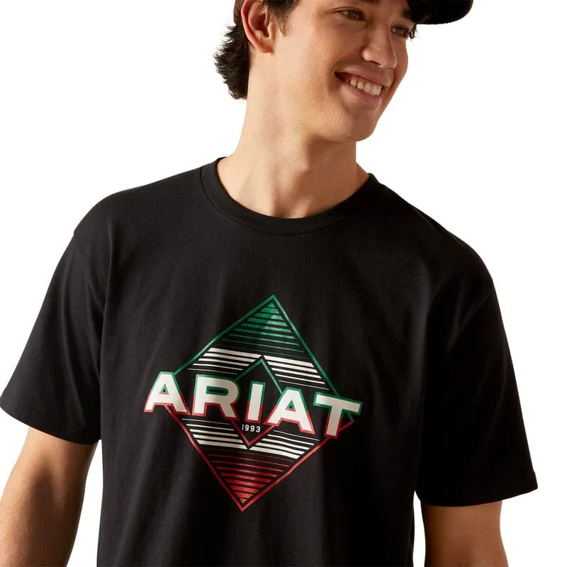 Ariat Men's Black Durango Diamond Short Sleeve T-Shirt 10047615