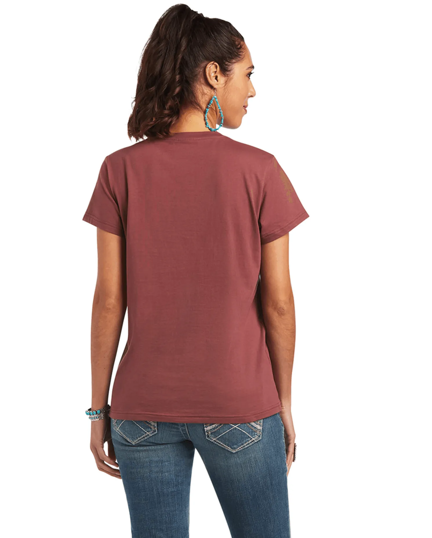 Ariat Women's REAL Bucking Bronc Tee 10040623