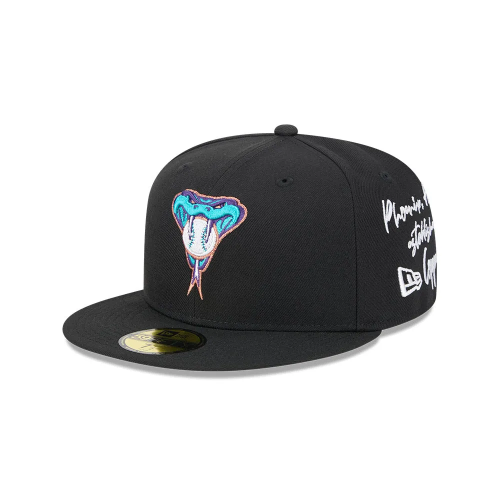 Arizona Diamondbacks MLB Team Verbiage 59FIFTY Cerrada