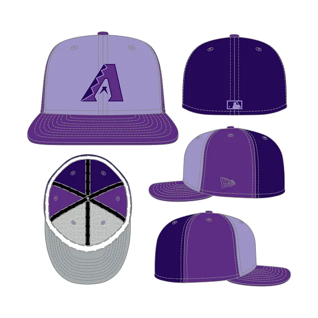 Arizona Diamondbacks MLB Tri-Tone Team 59FIFTY Cerrada