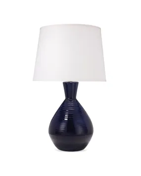 Ash Table Lamp Navy