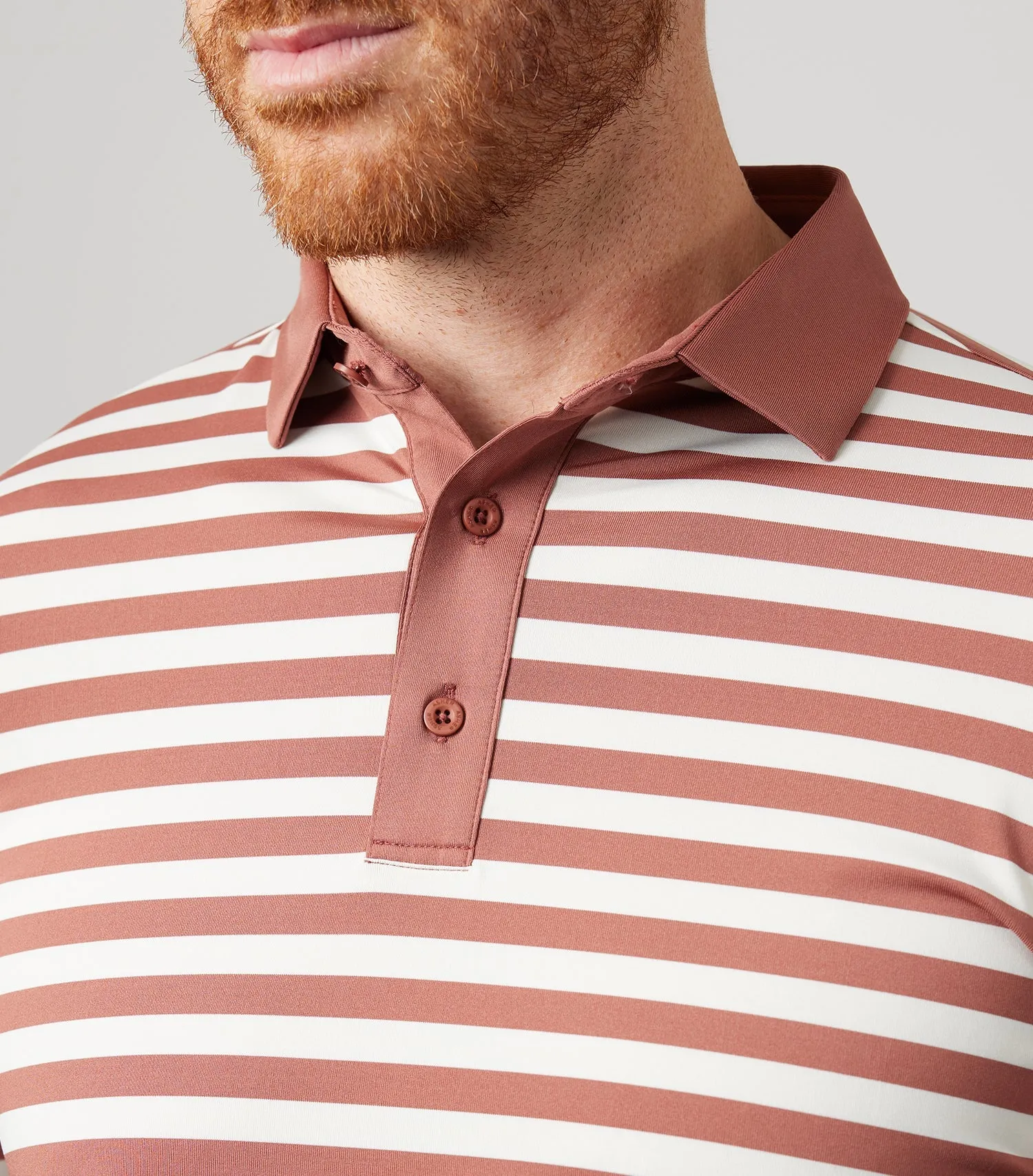 ASHER Sailor Stripe Polo