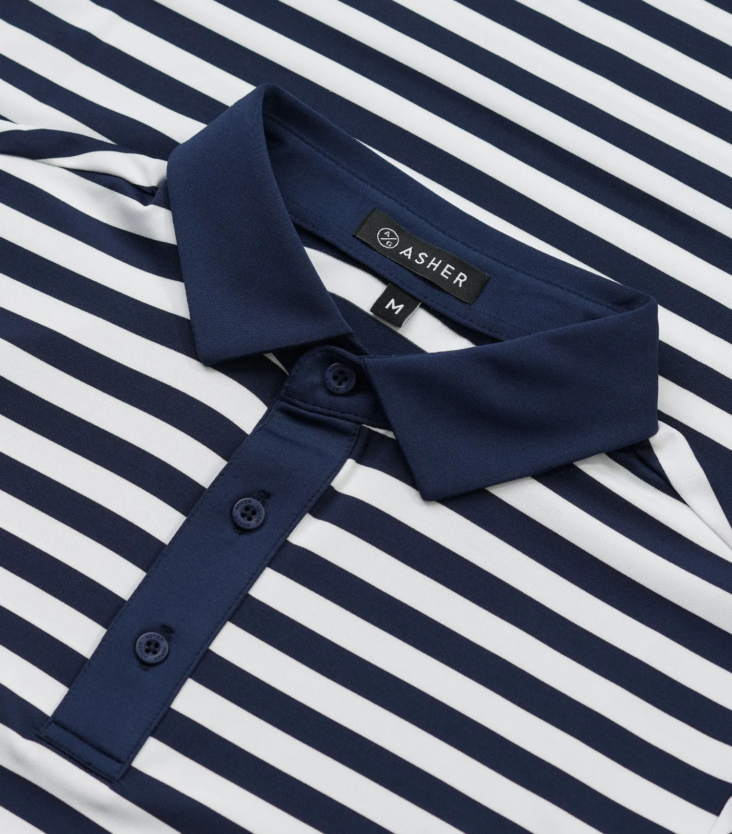 ASHER Sailor Stripe Polo