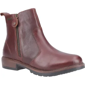 Ashwicke Zip Ankle Boots Brown