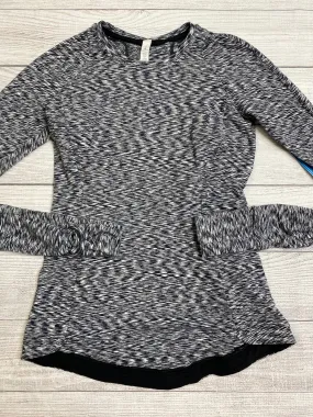 Athletic Top Long Sleeve Collar By Lululemon  Size: S