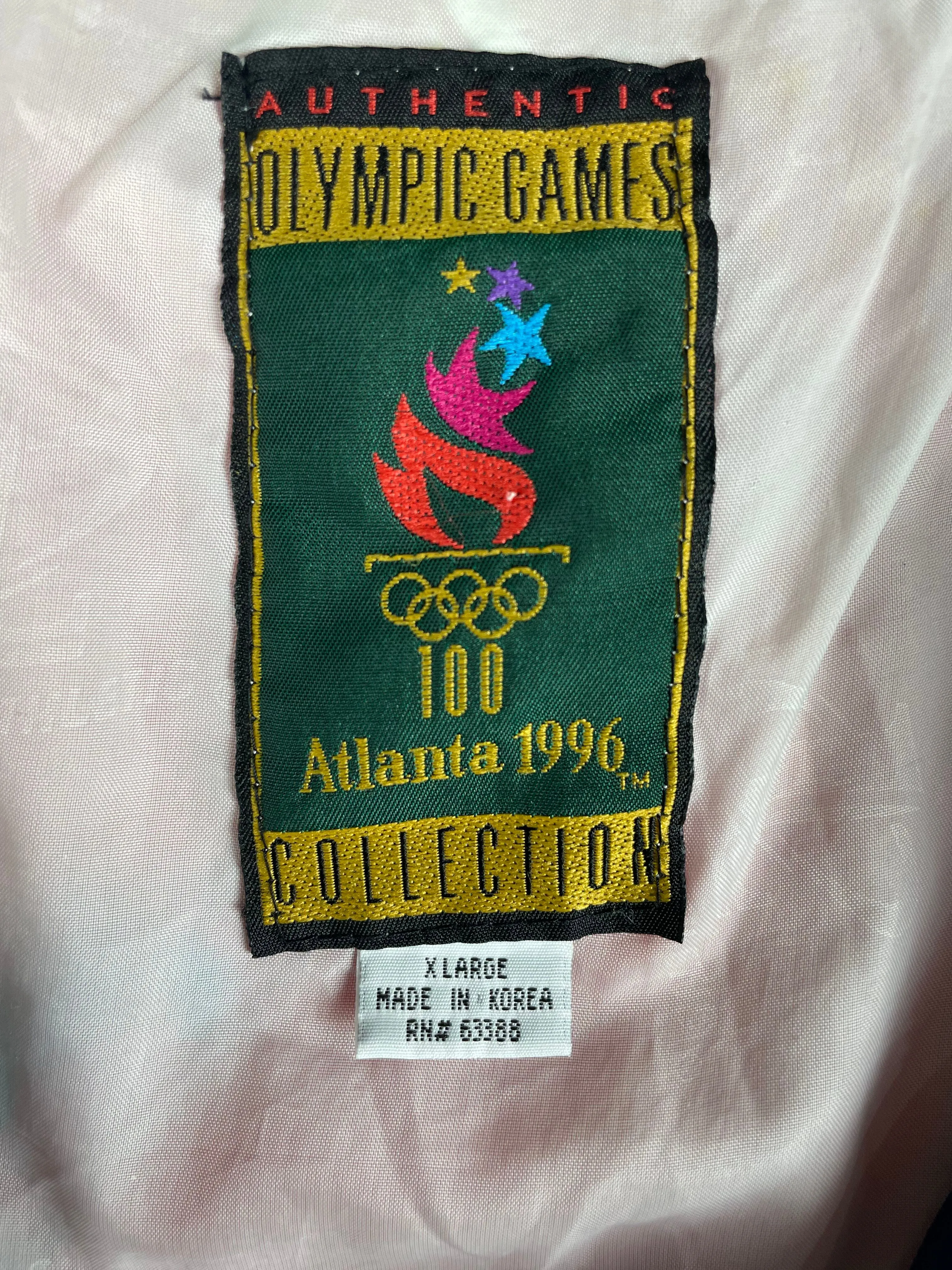 Atlanta 1996 Shark Thoot Windbreaker