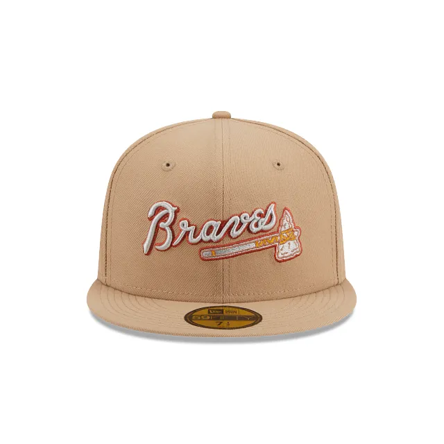 Atlanta Braves MLB Autumn Flannel 59FIFTY Cerrada