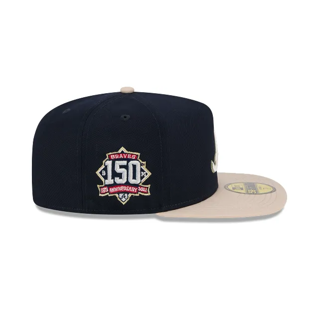 Atlanta Braves MLB Canvas 59FIFTY AF Cerrada