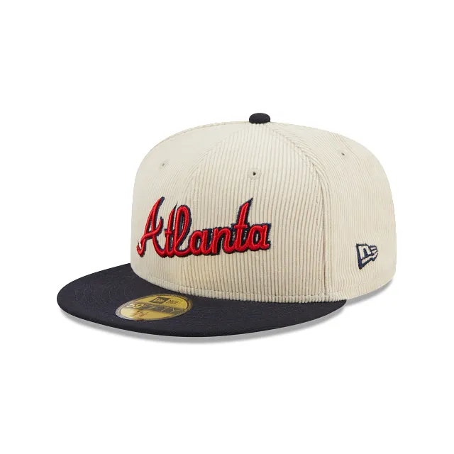 Atlanta Braves MLB Cord Classic 59FIFTY Cerrada