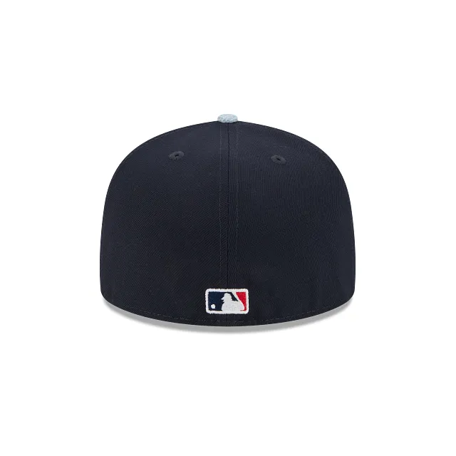 Atlanta Braves MLB Patch Denim 59FIFTY Cerrada