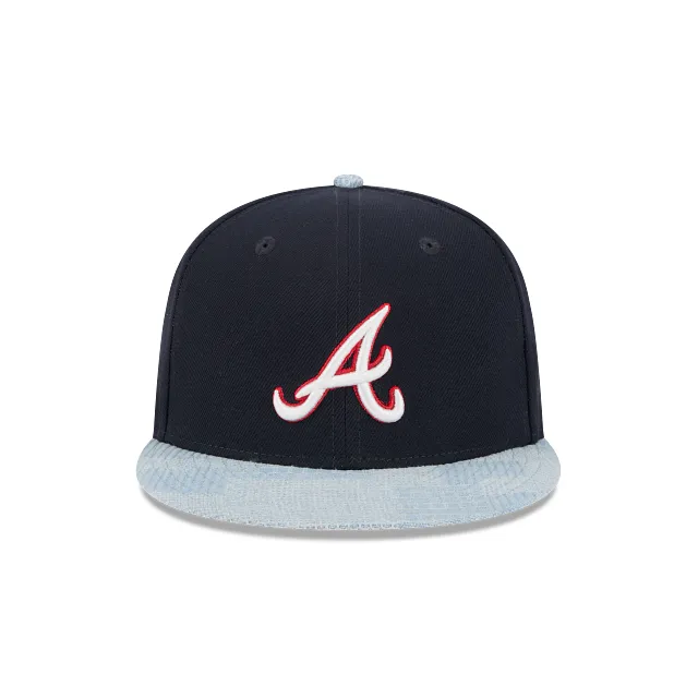 Atlanta Braves MLB Patch Denim 59FIFTY Cerrada