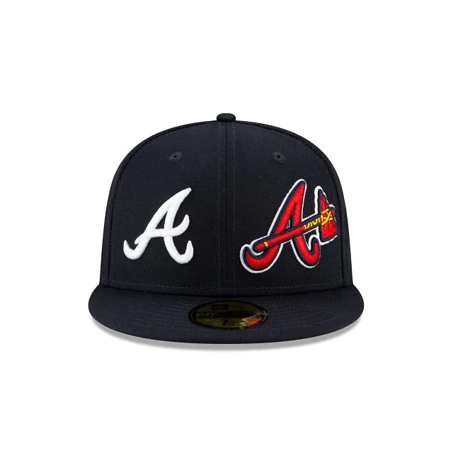 Atlanta Braves MLB Patch Pride 59FIFTY Cerrada