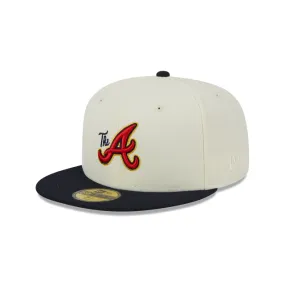 Atlanta Braves MLB Retro City 59FIFTY Cerrada